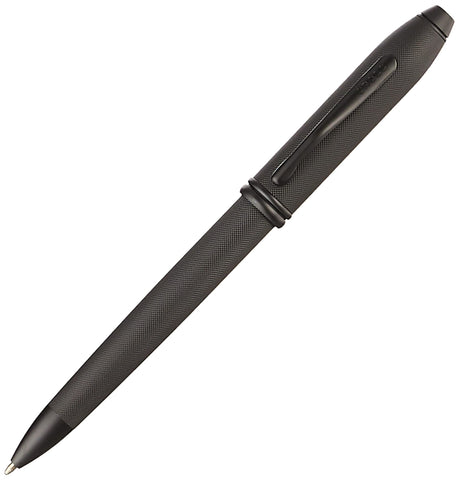 Cross Townsend PVD Micro-knurl Ballpoint Pen - Black