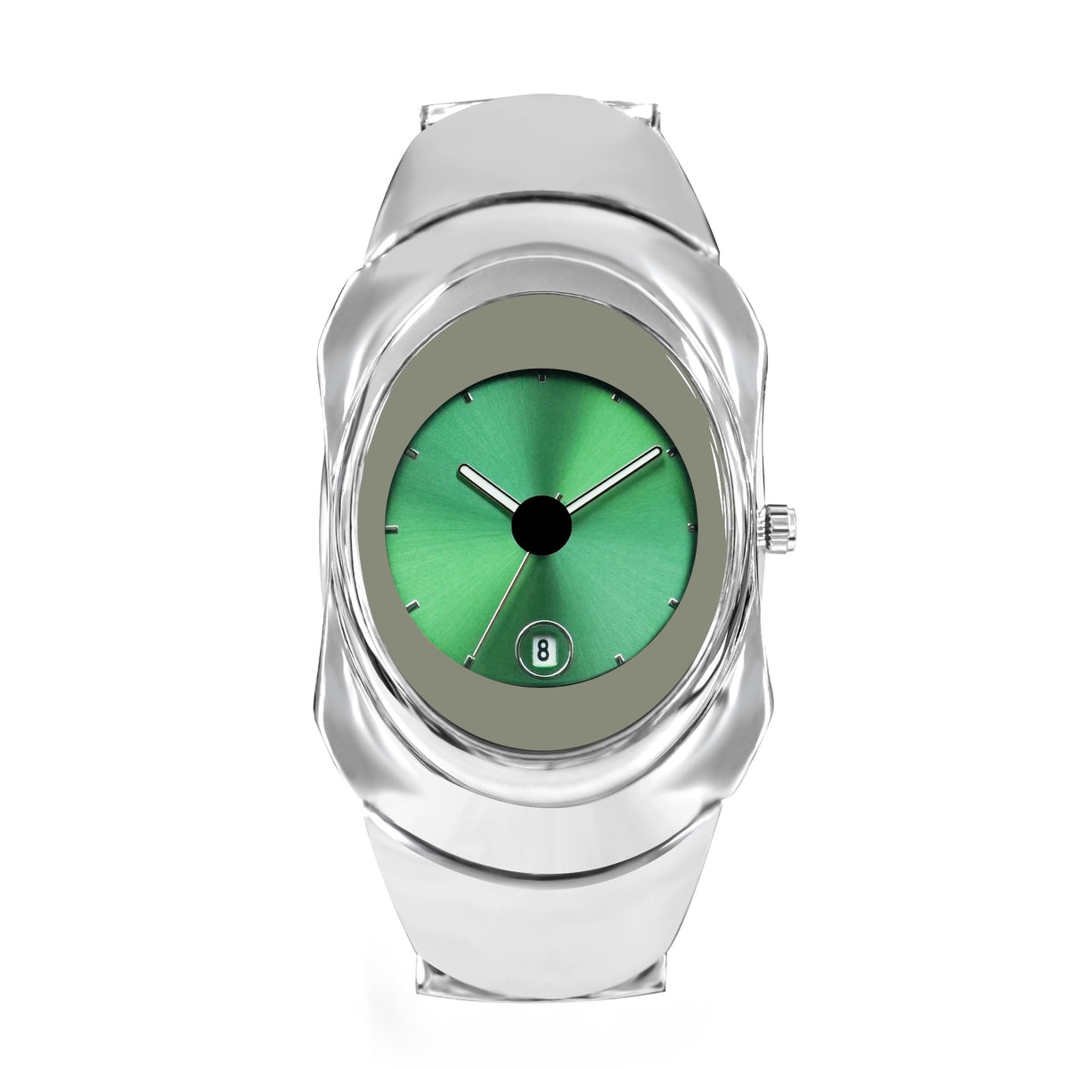 BARAMON Men's Fashion Watches Stylish Futuristic Collectible Unique Male Wristwatch Analog Quartz Clock Date Waterproof Watch for Men