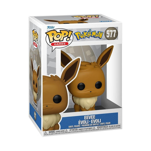 Funko POP! Games: Pokemon - Eevee - Collectable Vinyl Figure - Gift Idea - Official Merchandise - Toys for Kids & Adults - Video Games Fans - Model Figure for Collectors and Display