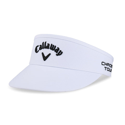 Callaway Golf Mens High Crown Visor Collection Headwear (White 24)