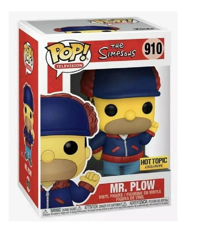 Funko POP! The Simpsons Mr. Plow 910 Exclusive