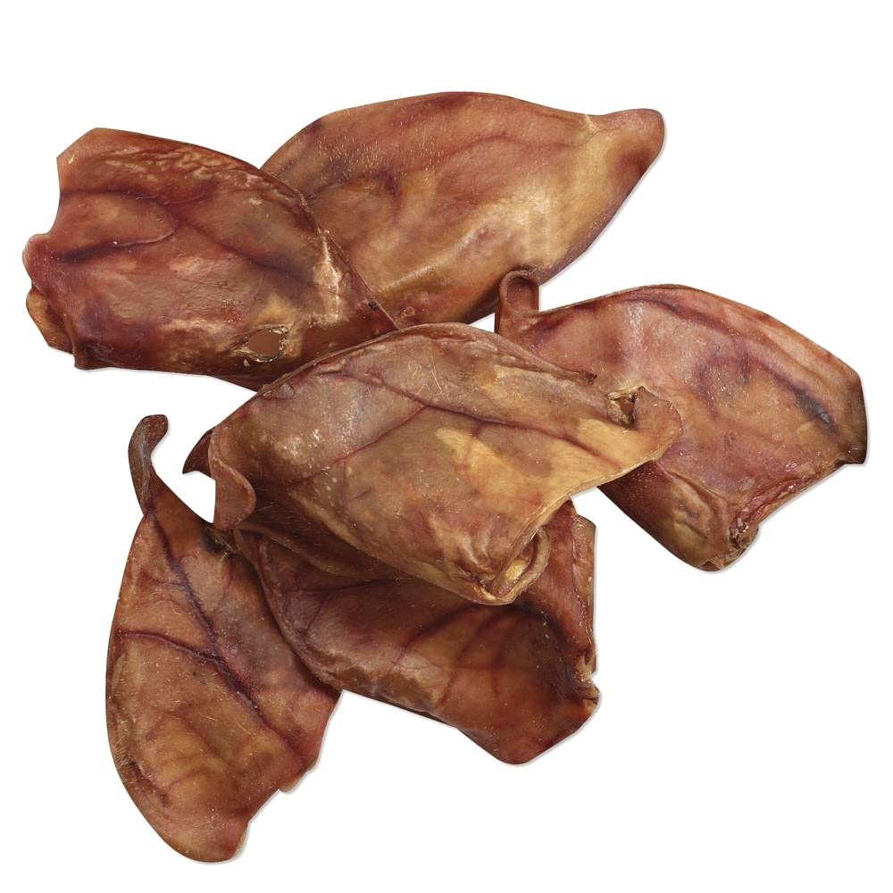 Pawkaboo Natural Dog Treat - Pigs Ears for Small Breed Dogs 25g - 35g Each (20) - 100% Natural Healthy Dog Treat Chew Puppy Snack