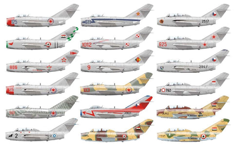 EDUR0011 1:72 Eduard MiG-15 Fagot Quattro Combo (4 Full Kits) [Model Building KIT]