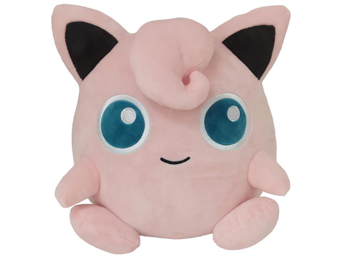 CyP Brands PokÃ©mon Children's Backpack - Plush Jigglypuff Design with Adjustable and Detachable Straps, Pink - Official Product, pink, Estandar, Casual