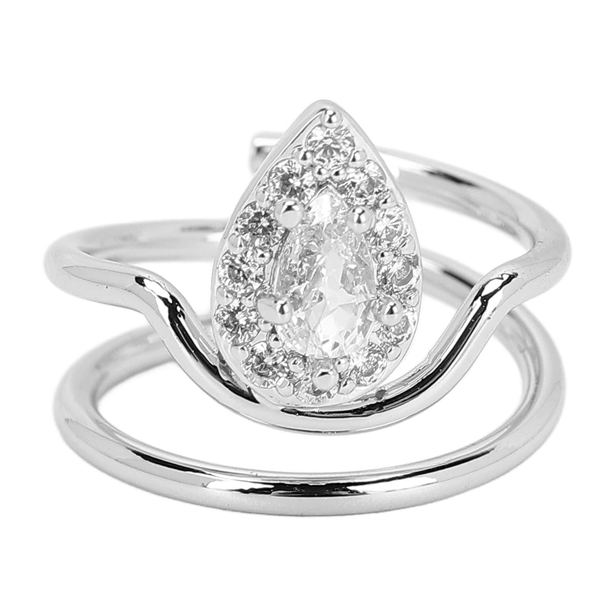 Nail Rings, Rhinestone Nail Rings Nail Art Fingernail Rings Fingernail Opening Ring Nail Decoration Finger Tip Rings Jewelry Rhinestone Nail Rings Fingertip Fingernails Women valentines day(Platinum)