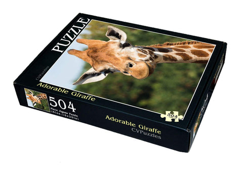 Adorable Giraffe 504 Piece Jigsaw Puzzle 16" X 20"