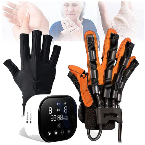 SHENGSHIYU Children's Electric Rehabilitation Robot Gloves | Hand Function Rehabilitation Robot Gloves | Stroke Hemiplegia Hand Function Recovery Finger Rehabilitation Gloves,RightHand-5age(child)