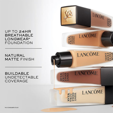 LancÃƒÆ’Ã†â€™Ãƒâ€šÃ‚Â´me Teint Idole Ultra Wear Buildable Full Coverage Foundation - Longwear & Waterproof - Natural Matte Finish - 220C (Light Skin with Cool/Pinky Undertones), 1 Fl Oz