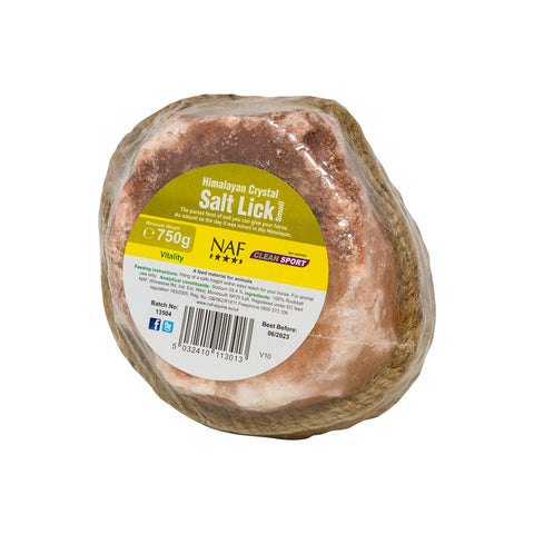 NAF Unisex NAF Himalayan Salt Lick Packaging may vary , Transparent, S UK