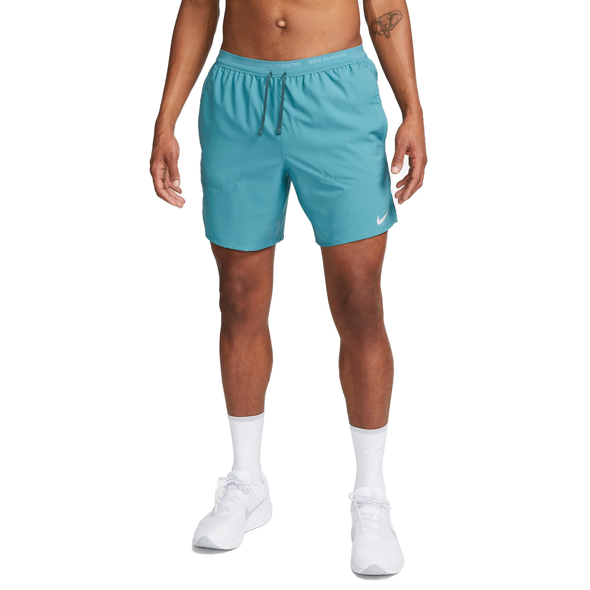 Nike Men's Dri-FIT 2-in-1 Stride Athletic Training Shorts, Mineral Teal/Faded Spruce/Faded Spruce, XL Regular US