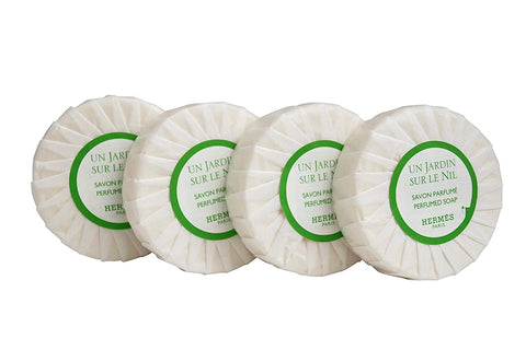 Hermes Jardin Sur Le Nil Perfumed Bar Soap 50 Ml set of 4