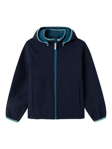 Bestseller A/S Boy's Nkmmalta 2fo Noos Softshell Jacket, Dark Sapphire, 6 Years