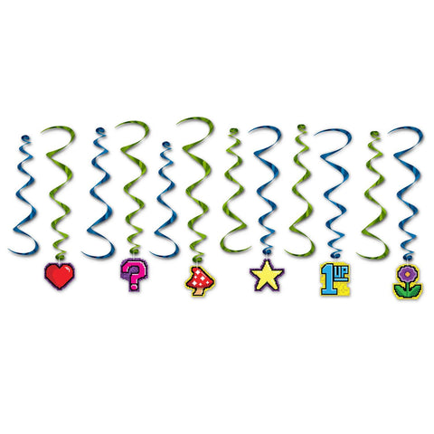 8-Bit Whirls Pack of 2