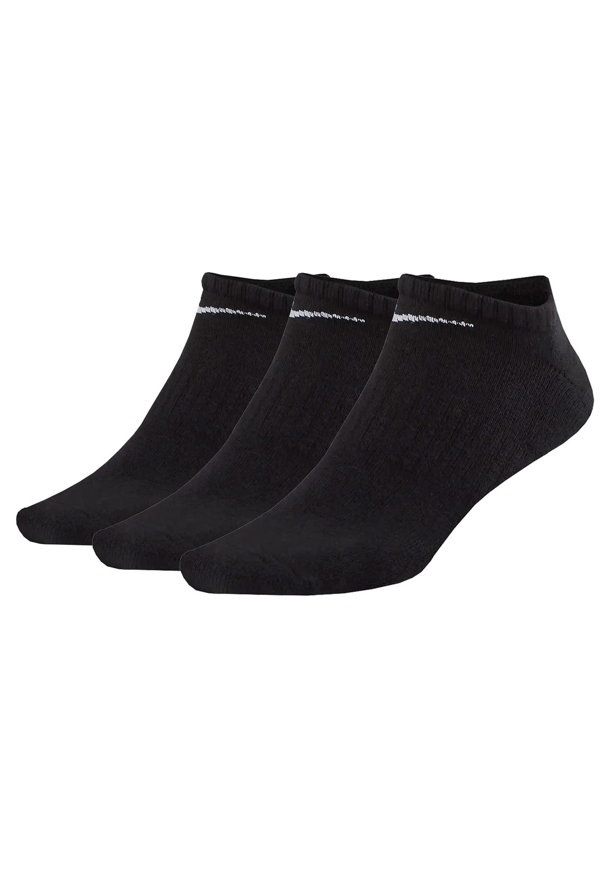 NIKE Unisex U Nk Everyday Cush Ns 3pr Socks, black/(white), L UK