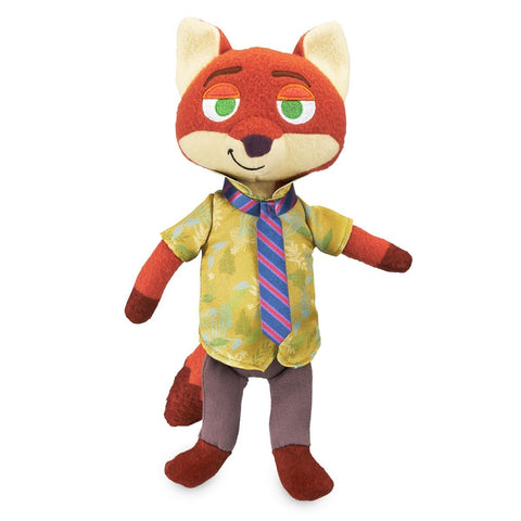 Disney Nick Wilde Plush - Zootopia - Small 11 Inches