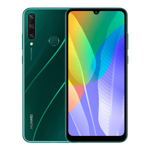 HUAWEI Y6p - 64 GB Smartphone with 6.3" Dewdrop Display, 13MP Triple Camera, 5000 mAh Large Battery, Octa-core Processor, SIM Free Android Mobile Phone, 3 GB RAM, Dual SIM, Green