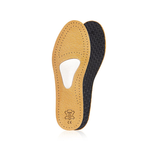Orthotic Leather Shoe Insoles for Mortonâ€™s Neuroma and Forefoot Pain, with Metatarsal Arch Support and Cushion, for Men & Women, Kaps Allevia (Women 9 US/Men 7 US / 40 EUR)