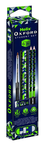Helix Oxford Geo Student Set - Green
