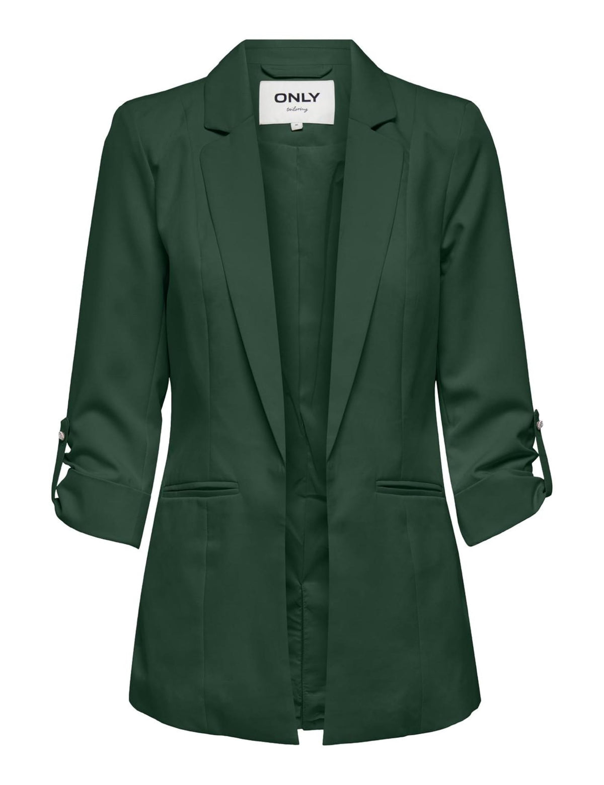 ONLY Women's Onlkayle-orleen 3/4 Blazer TLR Noos, dunkelgr&uumln, 8