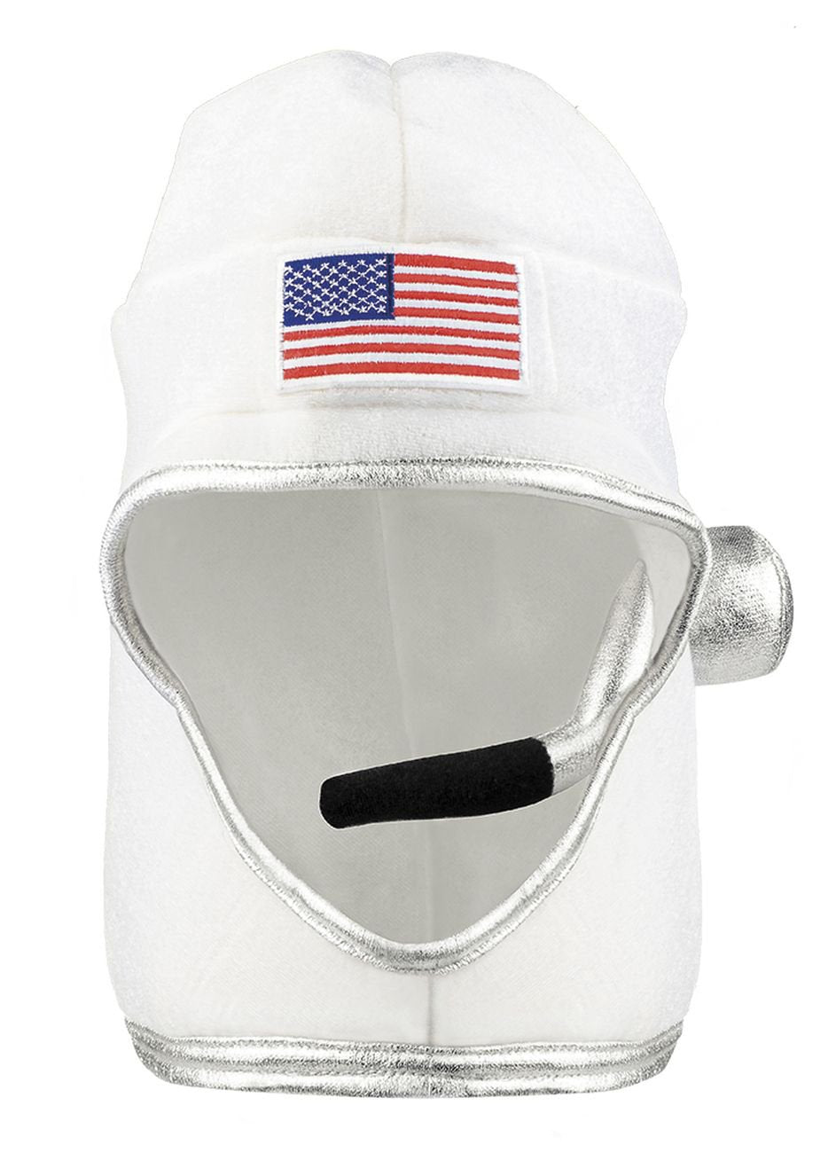 Boland 04283 Astronaut Plush Hat Spaceman Hat for Fancy Dress Costumes, Costume Accessories for Carnival and Theme Party, White