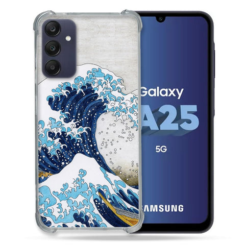 Cokitec Reinforced Case for Samsung Galaxy A25 5G Painting The Great Wave