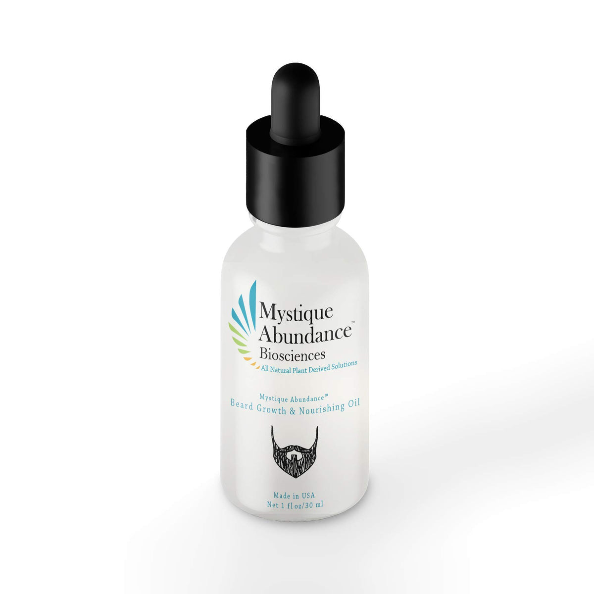 Mystique 1-2-3 Plant based Beard Growth Oil for Nourishment and Smoothness of Beard