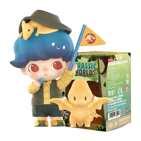 POP MART DIMOO Jurassic World Blind Box Figures, Random Design Toys for Modern Home Decor, Collectible Toy Set for Desk Accessories, 1PC