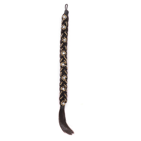 Honbon Braids Beautiful Hair Parandi for Women (Black; 42-inch; 165 g)