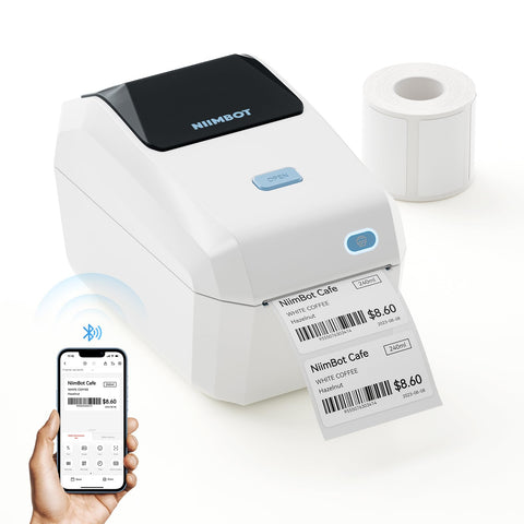 NIIMBOT K3 Label Maker, 3 Inch Desktop Label Printer with High-Speed, Bluetooth and USB Connection, Support Smartphone & PC, Thermal Label Maker for Market, Retail, Small Business and Home Office