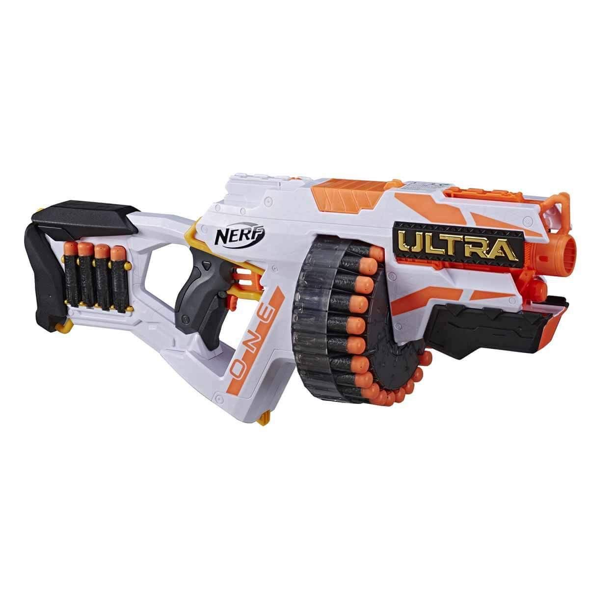 Nerf Ultra One Motorised Blaster - 25 Nerf Ultra Darts - Furthest Flying Nerf Darts Ever - Compatible Only with Nerf Ultra One Darts