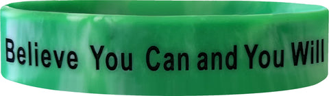 We Keep You Motivated Motivational Wristbands - Worn by Pro Athletes - Silicone Rubber Bracelets Inspirational - Focus & Gym, Sports Motivation LLC