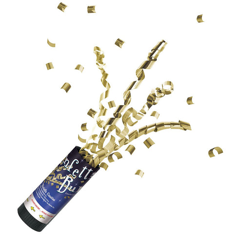 Beistle 12 Piece New Year's Eve Confetti Bursts With Streamers For NYE Party Celebration
