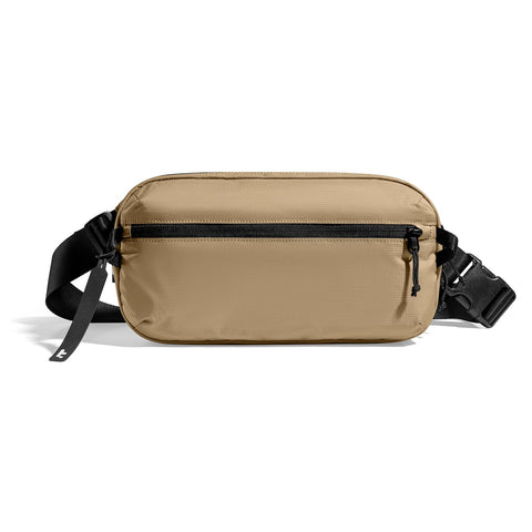 tomtoc 3.5L Sling Bag Gift for Women & Men, Lightweight Waist Pack with Organized Pockets, Minimalist Chest Shoulder Crossbody Bag with Adjustable Strap for Travel, Work, Gym, Sport