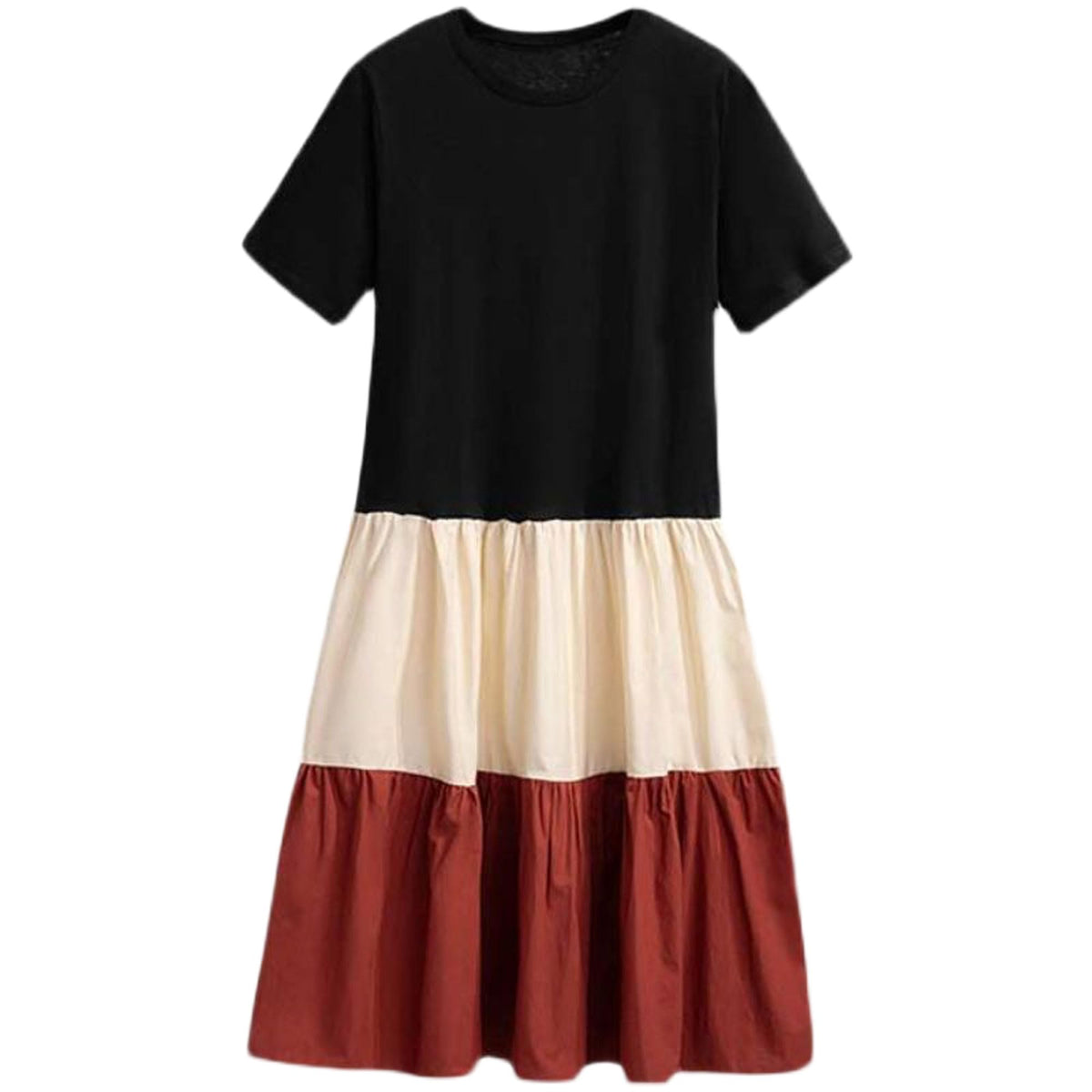 Letuwj Long Dresses Dresses Women Short Sleeve Maternity Dresses Red M