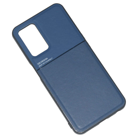 Kepuch Mowen Case Cover Bumper Built-in Metal Plate for Oppo A55 5G/A54 - Blue