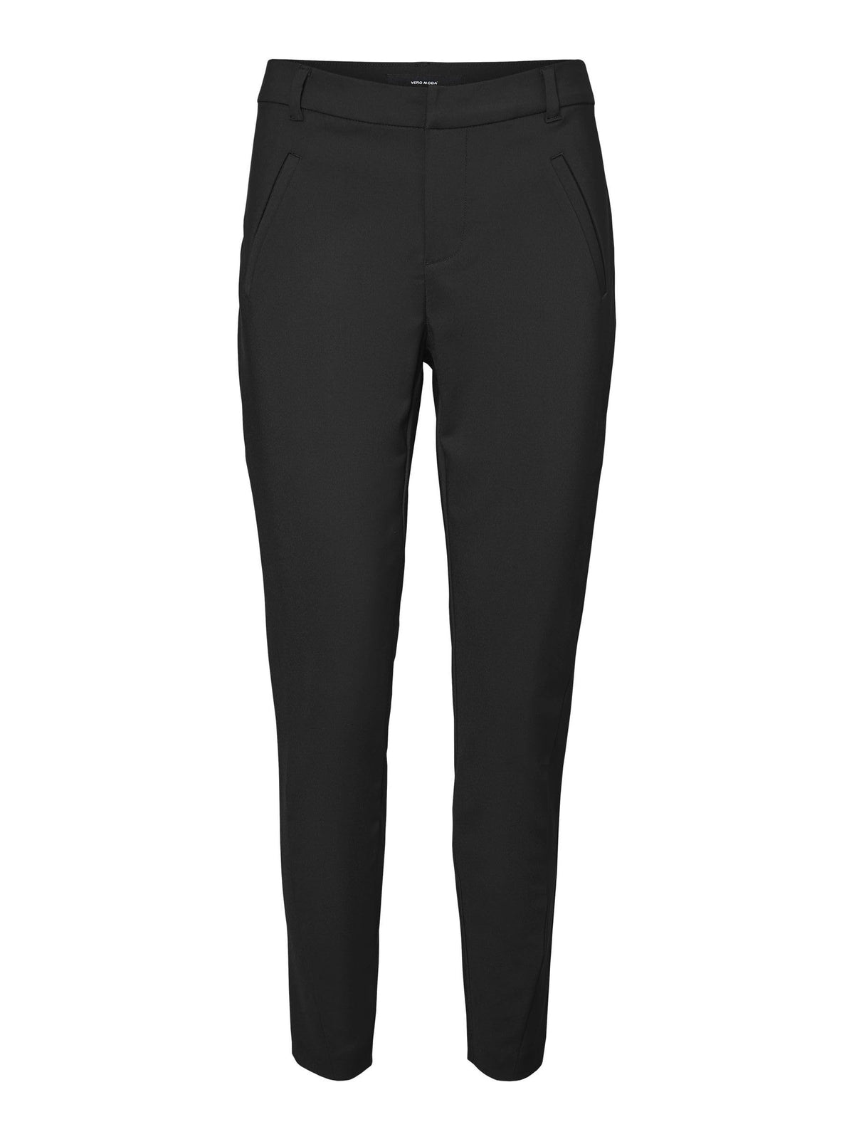 VERO MODA Womens Slim Fit Trousers Black 2XS