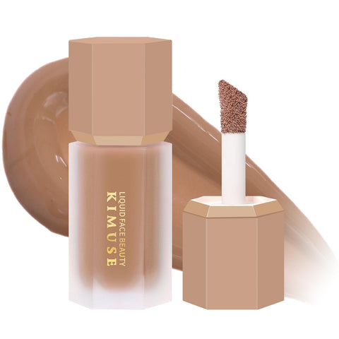 KIMUSE Soft Liquid Contour Stick, Glow Liquid Cream Bronzer, Weightless, Long-Wearing, Smudge Proof, Natural-Looking, Blendable, Bronzer Makeup