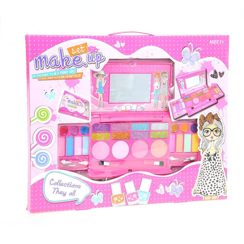 Ampersand Shops Kids All in One Princess Girl's Deluxe Makeup Palette with Mirror