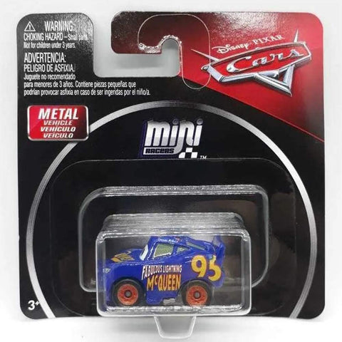 Disney Pixar Cars Metal Mini Racers - FMV79 - Fabulous Lightning McQueen