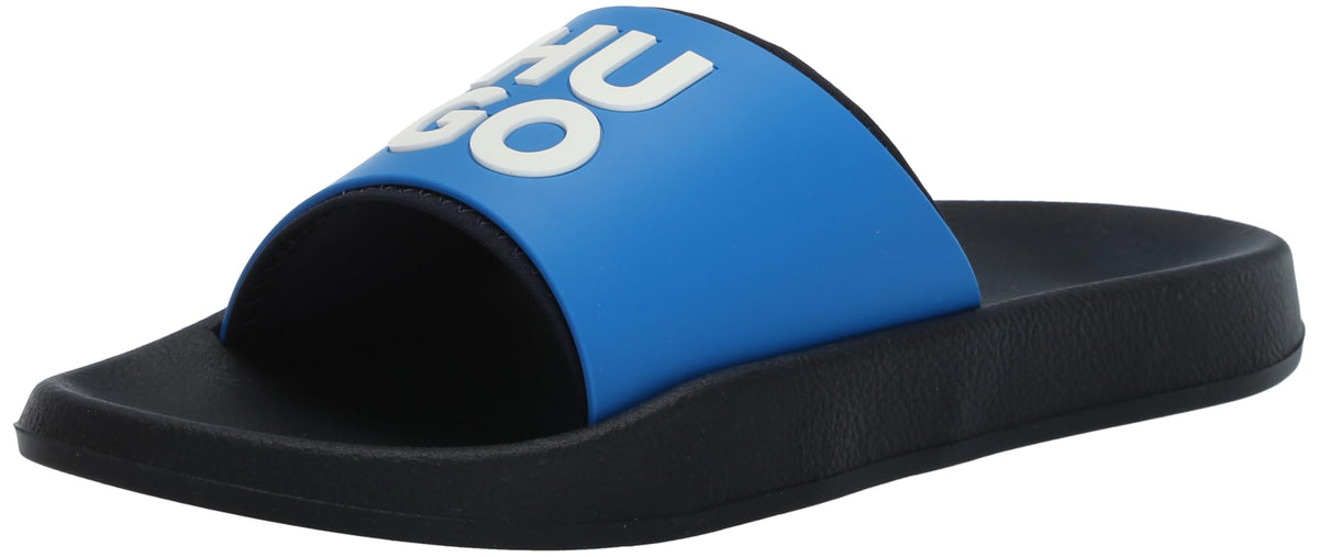 HUGO Stacked Logo Slide Sandal
