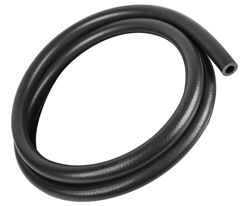 5 Feet Fuel Line Hose, 5/16 Inch Inside Diameter NBR Fuel Line Hose, Black Fuel Systems Engines Hose Braided Rubber Fuel Line Hose
