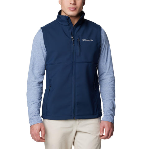 Columbia Men's Ascender II Softshell Vest, Collegiate Navy, X-Large