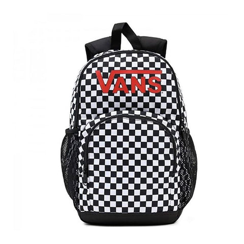Vans Unisex Alumni Pack 5 Printed Backpack (pack of 1), Checkerboard Black-white, One Size, Casual