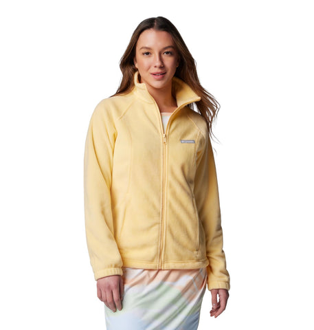 Columbia Women's Benton Springs Full Zip, Sunkissed, Medium