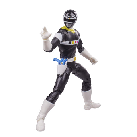 Power Rangers Lightning Collection in Space Black Ranger 6-Inch Premium Collectible Action Figure Toy with Accessories
