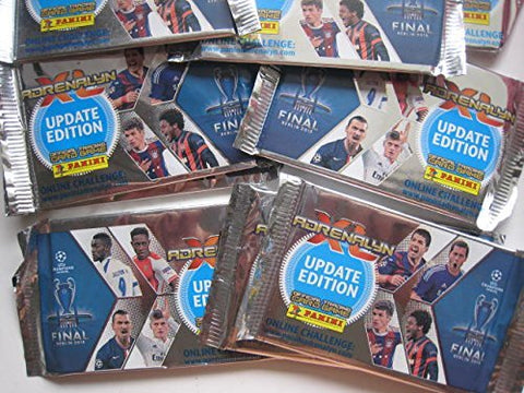 UPDATE Edition 10 Packs Champions League Adrenalyn XL 2014/2015 14/15 (total of 60 cards)
