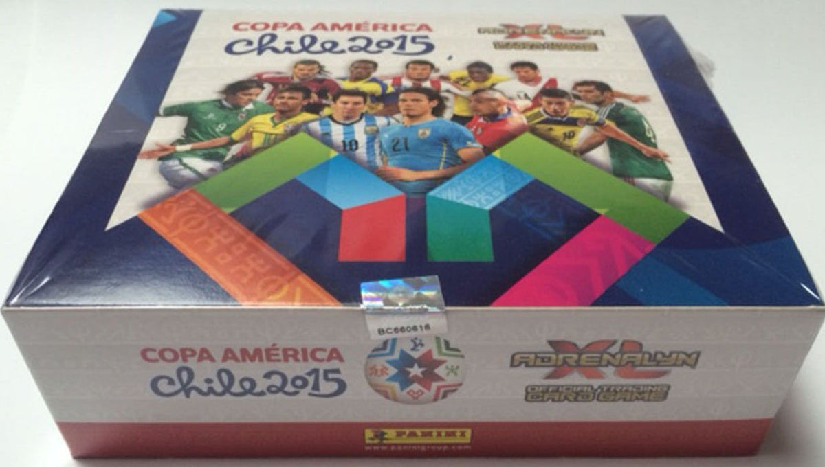 CHILE Copa America Panini 2015 Adrenalyn XL Soccer Cards Box (24 Packs)