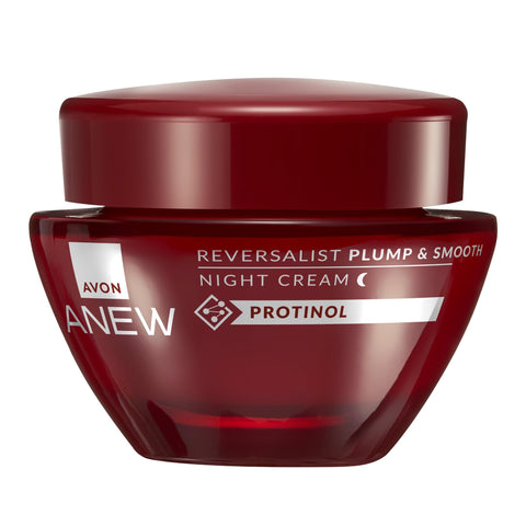 AVON Anew Reversalist Night Revitalising Cream - 50ml - Reduce Fine Lines, Double Moisture