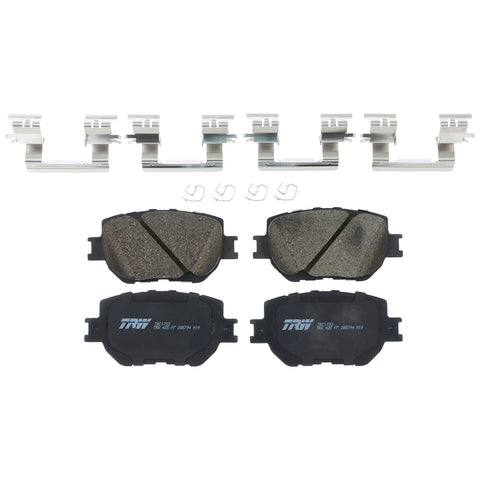 TRW Pro TRC1733 Disc Brake Pad Set For Lexus IS250 2014-2015, Front