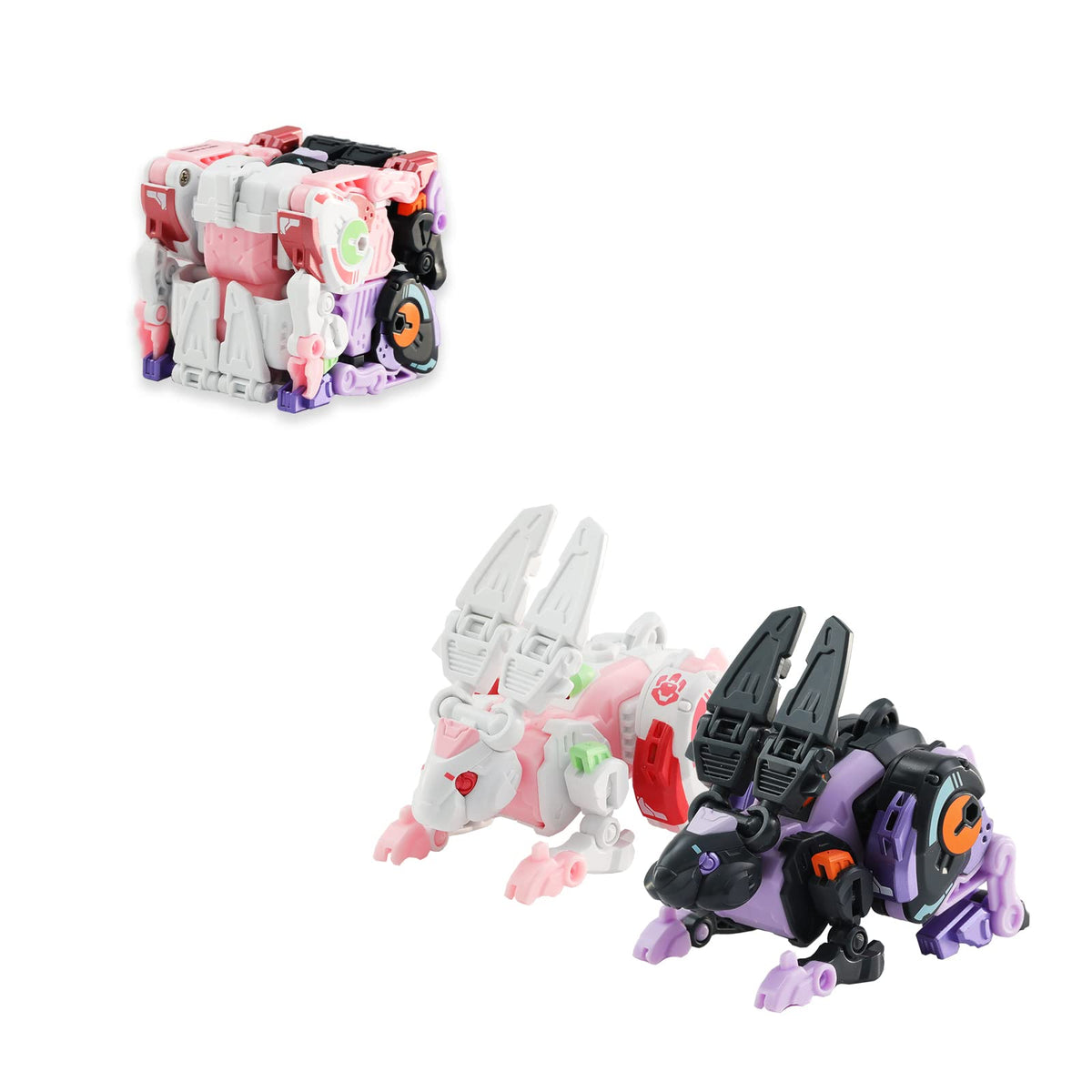 52TOYS BEASTBOX BB-54 IRONBLOOD LOYALHEART Deformation Toys Action Figure, Converting Toys in Mecha and Cube, Perfect Birthday Party Gift for Teens and Adults